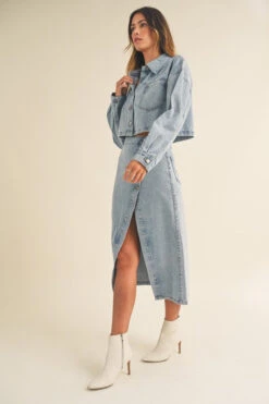 Denim Crop Jacket And Skirt Set -Hippie Vibe Tribe Shop 20005526 e5d058d2 529d 487b 90bf 1d428692ee17 1