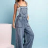 Acid Washed Jumpsuit