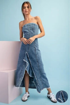 Mineral Washed Denim Dress -Hippie Vibe Tribe Shop 20536856 de32d62d cf8b 4de3 910a 9a8b7bc54391