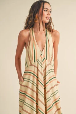 Multi Color Stripe Halter Dress -Hippie Vibe Tribe Shop 20696163 8f01893c 3c89 41e8 aef2 a2753d9296a1