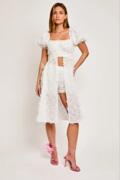 SHORT SLEEVE LACE LONG TOP & HIGH WAISTED SHORTS -Hippie Vibe Tribe Shop 20896459 1987710b b50c 4abe 9175 25d864b89b5e