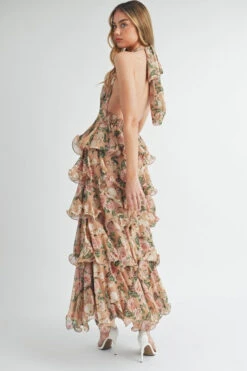 Floral Print Halter Maxi -Hippie Vibe Tribe Shop 21835279 317a22e4 b347 42fd beb5 93fb195d4fae