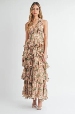 Floral Print Halter Maxi -Hippie Vibe Tribe Shop 21835279 719b33e1 baf2 46ea bdd7 07fd7e8131af