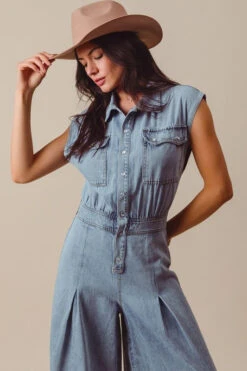 Cowgirl Wide Denim Jumpsuit -Hippie Vibe Tribe Shop 369f2ad1 3448 4ada b218 2150ad81f286