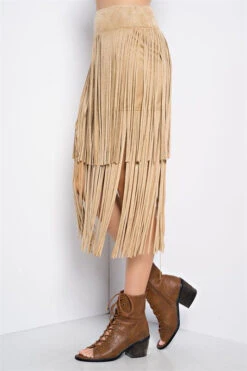 Faux Suede Fringe Skirt 6 Faux Suede Fringe Skirt -Hippie Vibe Tribe Shop 4931199 HJS5253 HOTNDELICIOUS BOTTOM 04 1