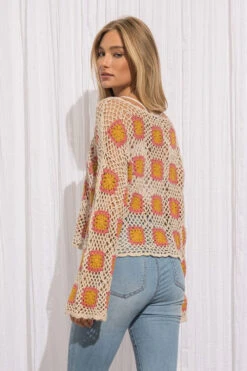 Flower Crocheted Pullover Sweater -Hippie Vibe Tribe Shop 4b3a17e1 cf8d 4c72 acd2 e771d43afaf9 6f070f33 540b 4db3 b73b caca79e96b50