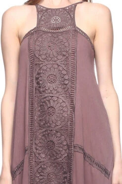 Crocheted Front Maxi Halter 7 Crocheted Front Maxi Halter -Hippie Vibe Tribe Shop 5779337 D 8730 LACE2 1
