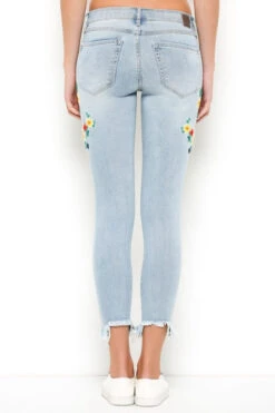 Floral Embroidered Jeans -Hippie Vibe Tribe Shop 6806287 HD75095 EMB4