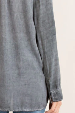 StressedCharcoalLong Sleeve Blouse -Hippie Vibe Tribe Shop 69532b5e 2595 4d9c bb4e c3c867639958