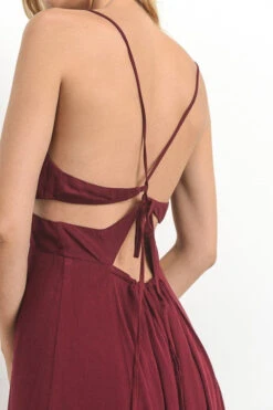 Burgundy Cinderella Maxi Gown -Hippie Vibe Tribe Shop 7483097 HD4412 W 6 1