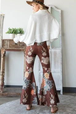 Floral Girl Hippie Flare Bell Bottoms -Hippie Vibe Tribe Shop 80310607 23f1 4a92 8686 8710948b7875