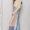Patchwork Denim Pants