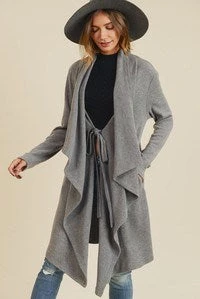 Grey Blanket Coat