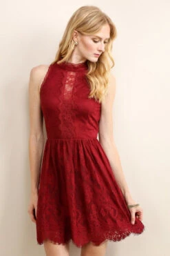 Vintage Lace Halter Dress -Hippie Vibe Tribe Shop 9800 9800 07 08 16 0004 R R