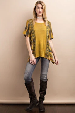 Tribal Poncho Shirt