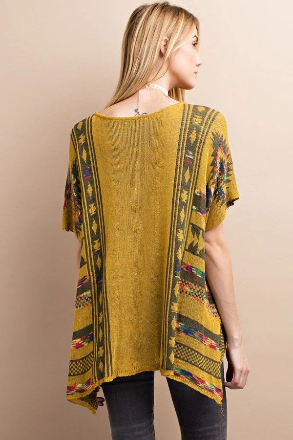 Tribal Poncho Shirt 3 Tribal Poncho Shirt - Image 3