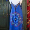 Bohemian Inspired Scarf Silky Dress
