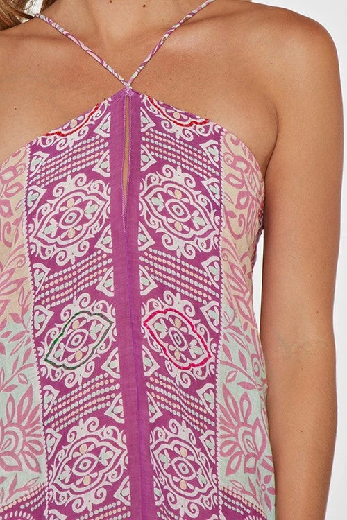 Moroccan Orchid Scarf Dress 4 Moroccan Orchid Scarf Dress - Image 4