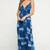Baby Blue Sky Maxi Dress