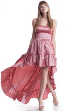 Sweetheart Hi -Low Dress -Hippie Vibe Tribe Shop IDM4985VP IDM4985VP 3 7