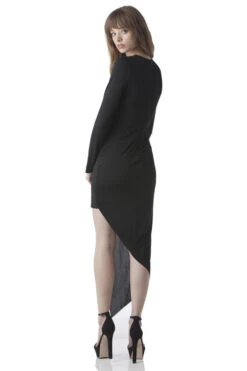 Black Asymmetric Dress