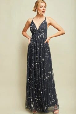 Awesome Moon, Stars Maxi Dress -Hippie Vibe Tribe Shop detail 0 3 c5e15617 fe2f 471a 9aaa 609bd9a1672c