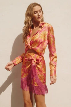 Paisley Pink Fringe Skirt -Hippie Vibe Tribe Shop ea8f1132 5f85 42c2 a909 1559ec529297 1